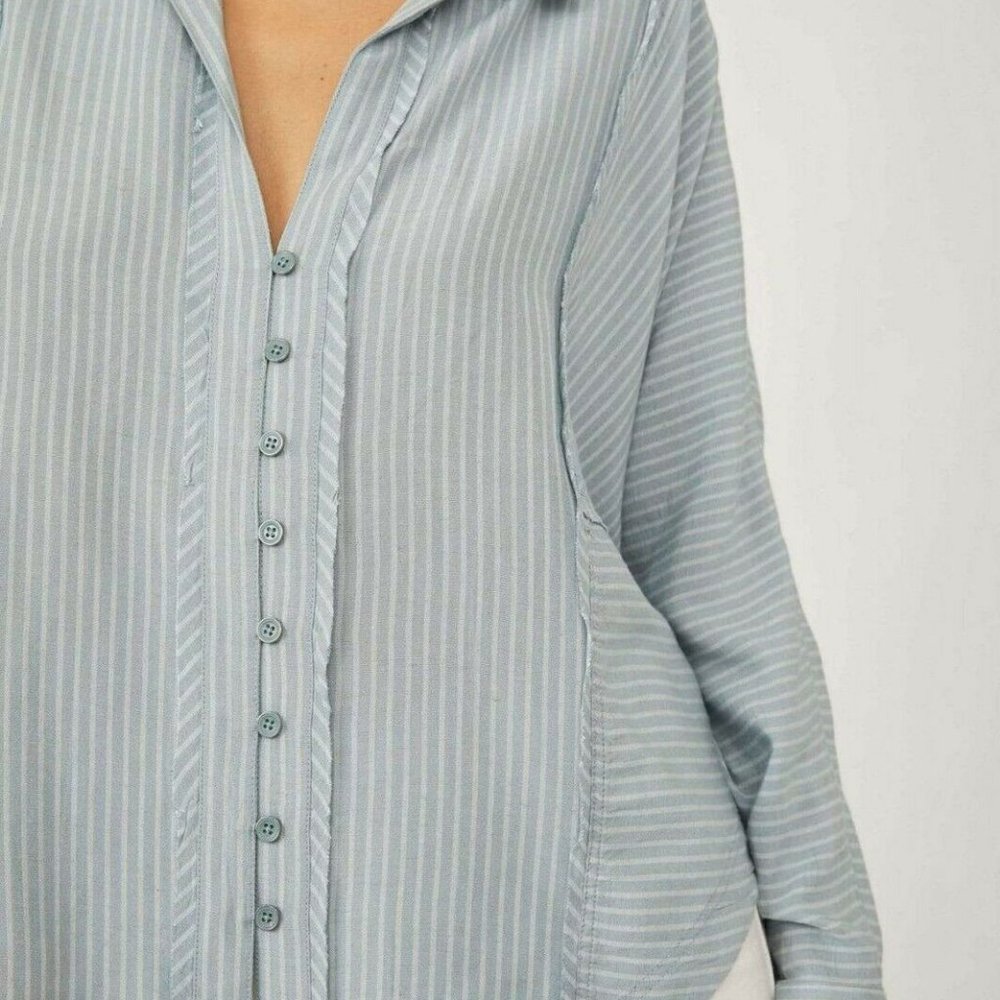 Free People We The Free One & Only Stripe Top New M